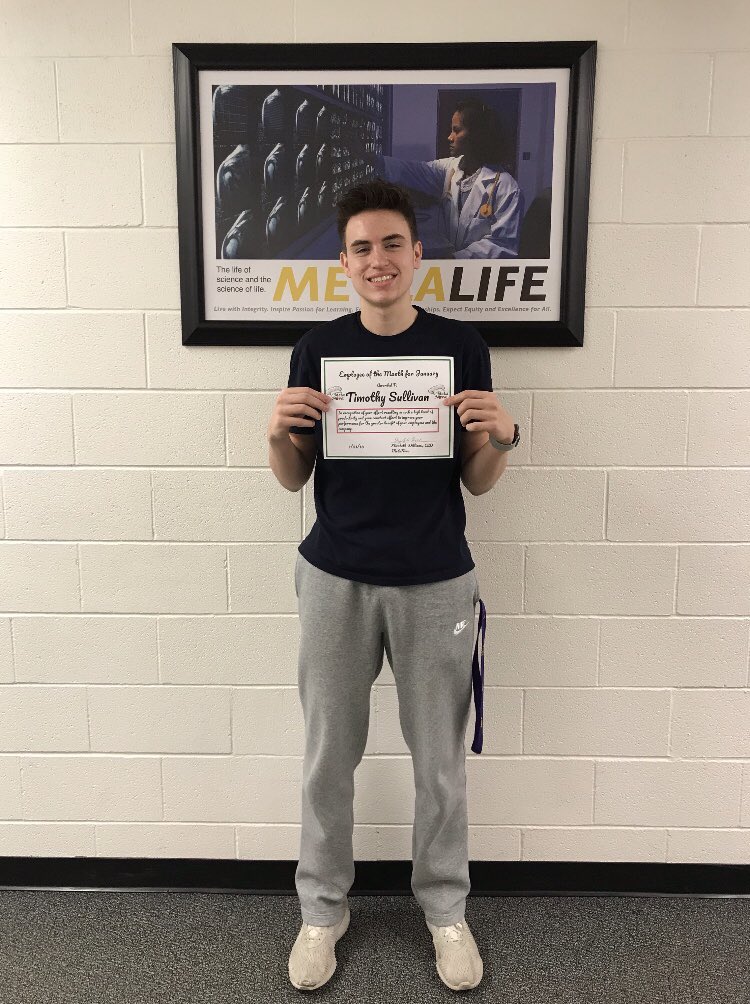 ...sending a BIG congratulations to January’s Employee of the Month, Timothy Sullivan!! He never fails to put 100% effort into everything he does and our department is lucky to have him!! 🎉🎉#veinternational