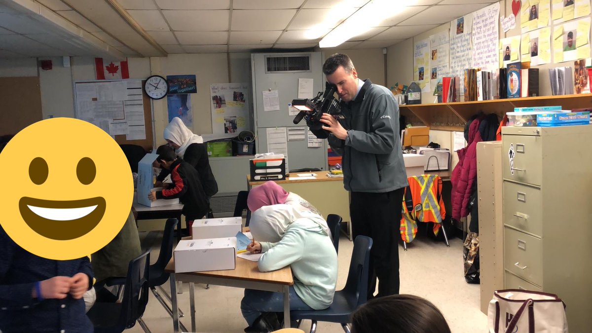 MrChams_17's tweet photo. LEARN and intermediate ELLs were very engaged in letter writing this morning to residents at Chelsey Park. Big shout out to @Sheppard1Sheri for organizing this community building experience for our students! Check us out @CTVLondon @EagleHeightsPS @TVDSB @ELLtvdsb @SeanIrvineCTV https://t.co/hHerSsL8r6