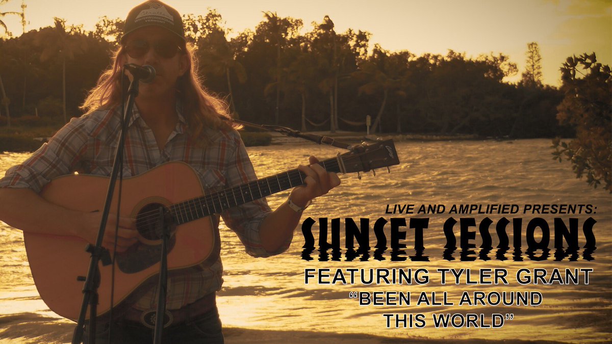 Check it out! Live and Amplified will be releasing it’s first video from this past years #BaygrassFestival this upcoming Friday at 3:30pm! #SunsetSessions featuring Tyler Grant of The Grant Farm will be a great way to start your weekend! <a href="/GrantFarm/">Grant Farm</a> @liveandamplifi1 #FloridaKeys