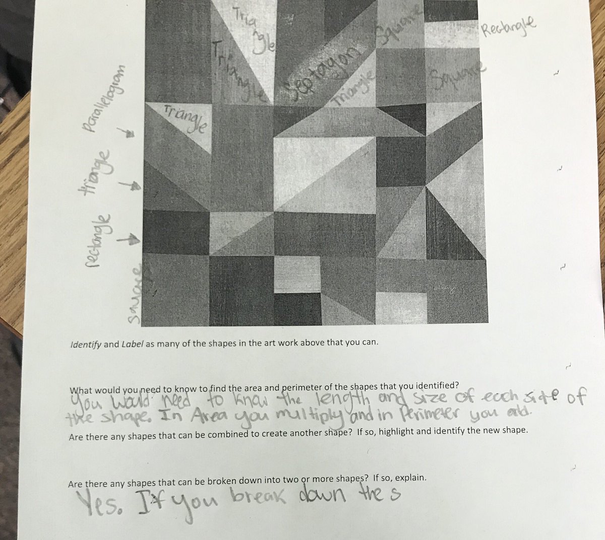 ladonnaschwab's tweet photo. 6th graders at Bush Middle School showing previous knowledge before starting the new unit. #BBMSProud #WeAreCFB #BetheException #cfbmath https://t.co/IVOYHaVt61