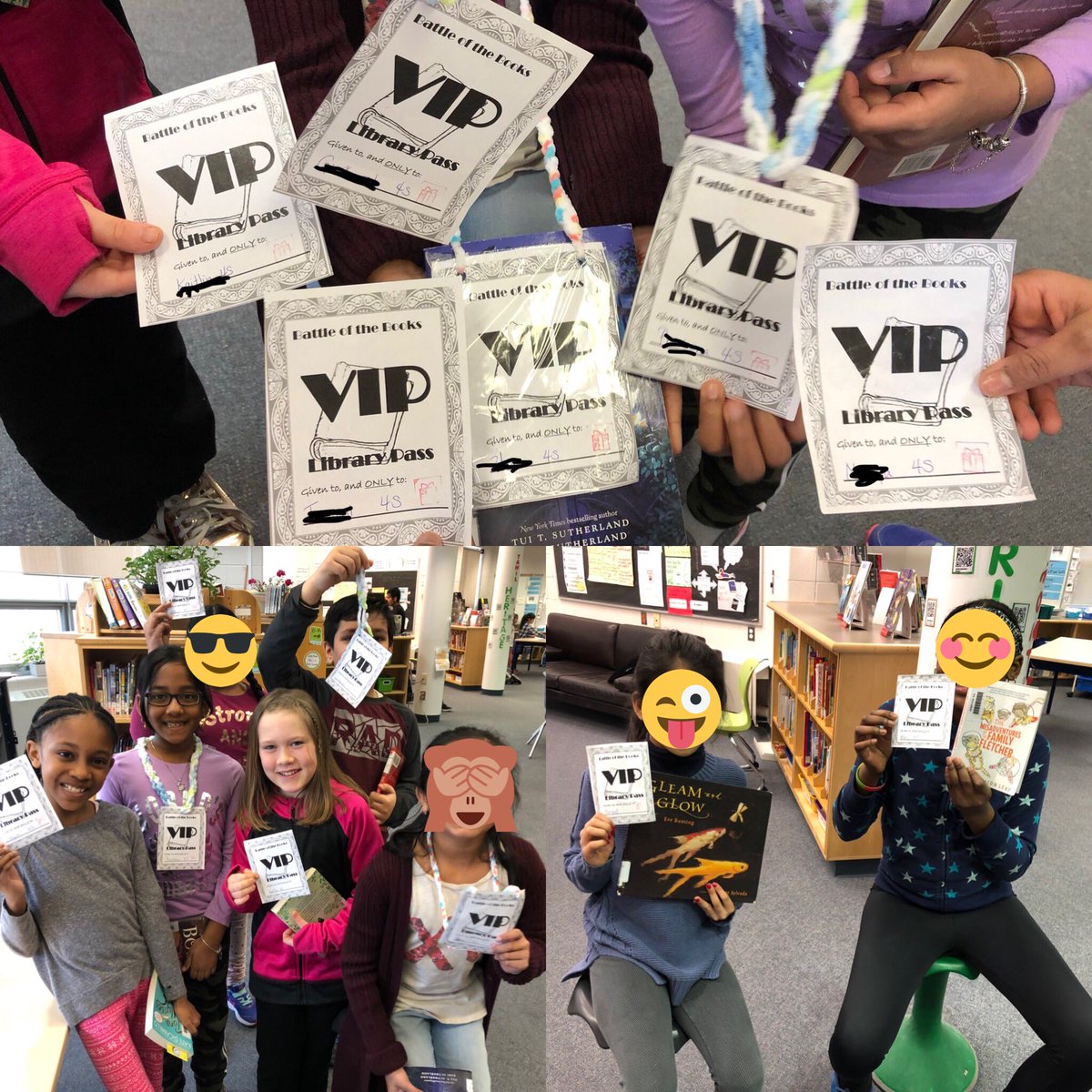 MaxwellTeach's tweet photo. VIP readers here @TerryFoxPS ! #ddsblibraries https://t.co/HNXoMX27bL
