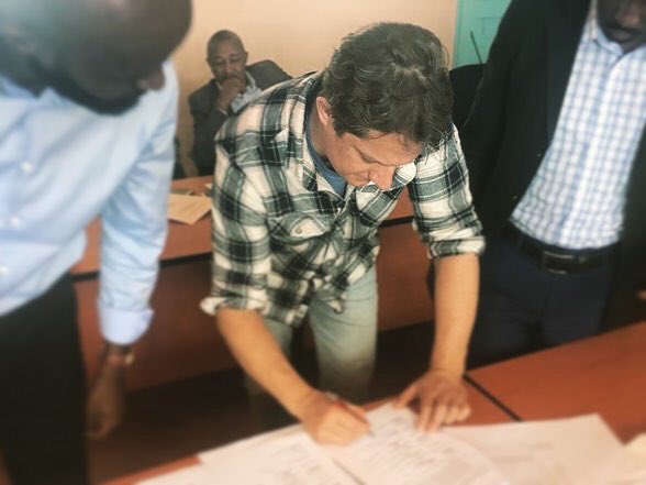 trabocca's tweet photo. We are thrilled to announce that the direct contract with the Ndaroini washing station, which is part of Gikanda Cooperative Society Ltd., has officially been signed last week 🎉Great coffee is coming our way! Stay up to date on the developments within Kenya, sign up via the bio. https://t.co/yCjqv9kjgz