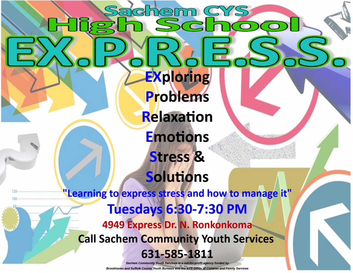 SachemCYS's tweet photo. Feeling stressed?  Join us!! #sachem #sachemnorthhs #sachemeasths #stressrelief #sachemcys https://t.co/laJUqgESnI
