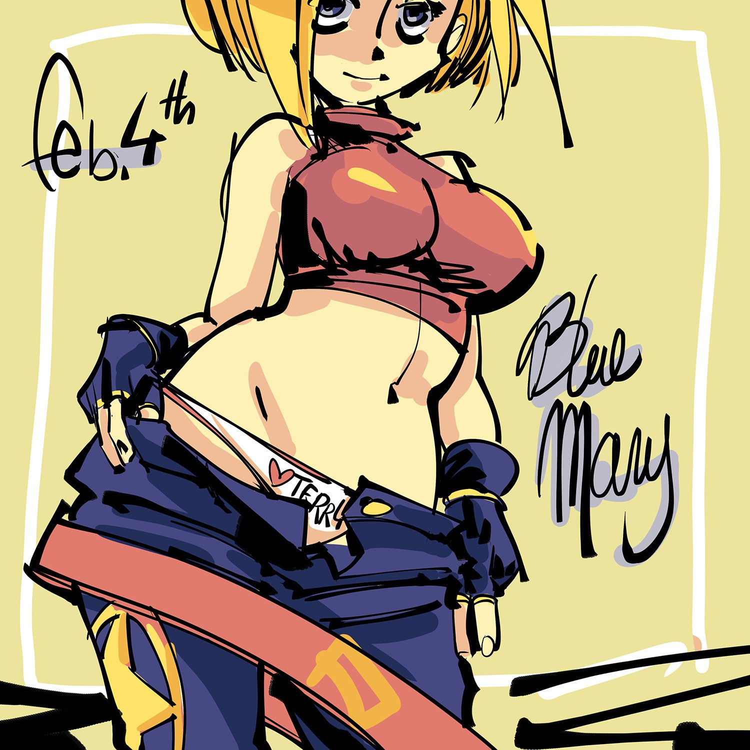 Happy birthday to Blue Mary!    