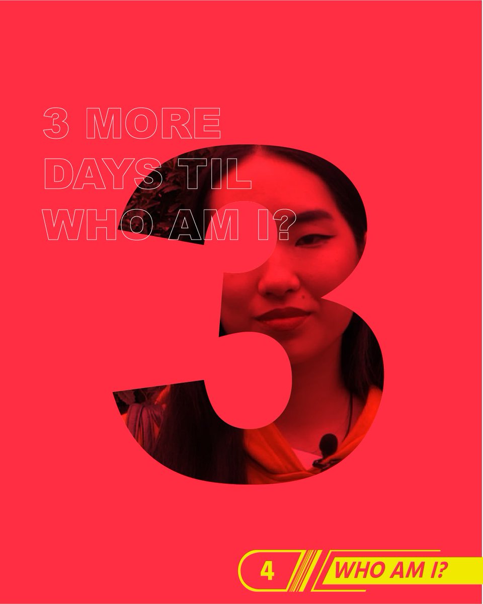 4TPNETWORK's tweet image. 3 more days until “Who Am I?” 
drops —

Debuts this Thursday!