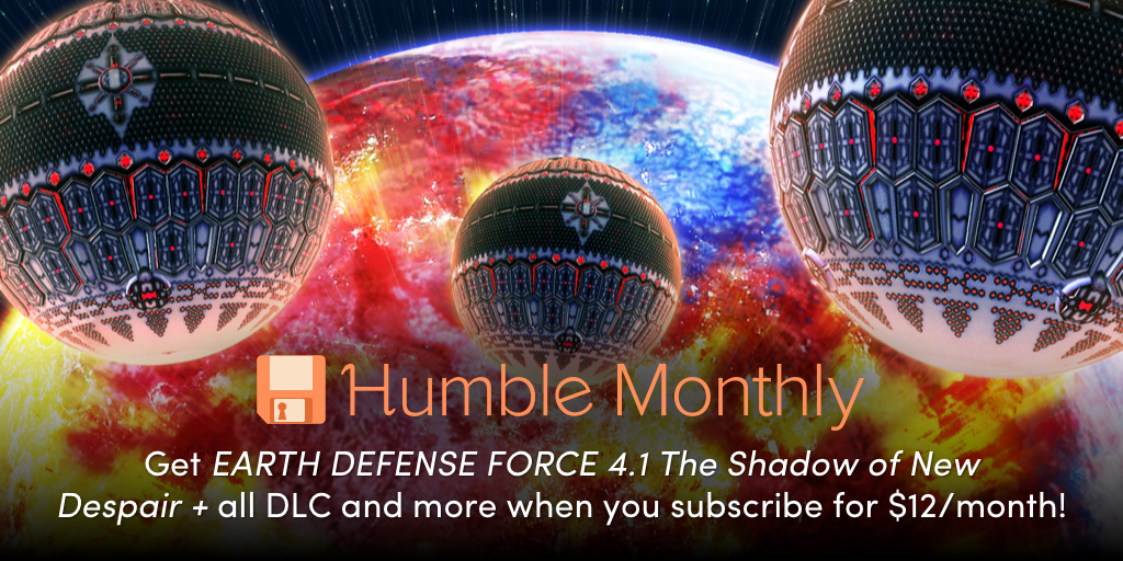 Humble Monthly] March Bundle - Early Unlock: Earth Defense Force 4.1,  Warhammer: Vermintide 2 - Collector's Edition, and Cultist Simulator ($12)  : r/GameDeals