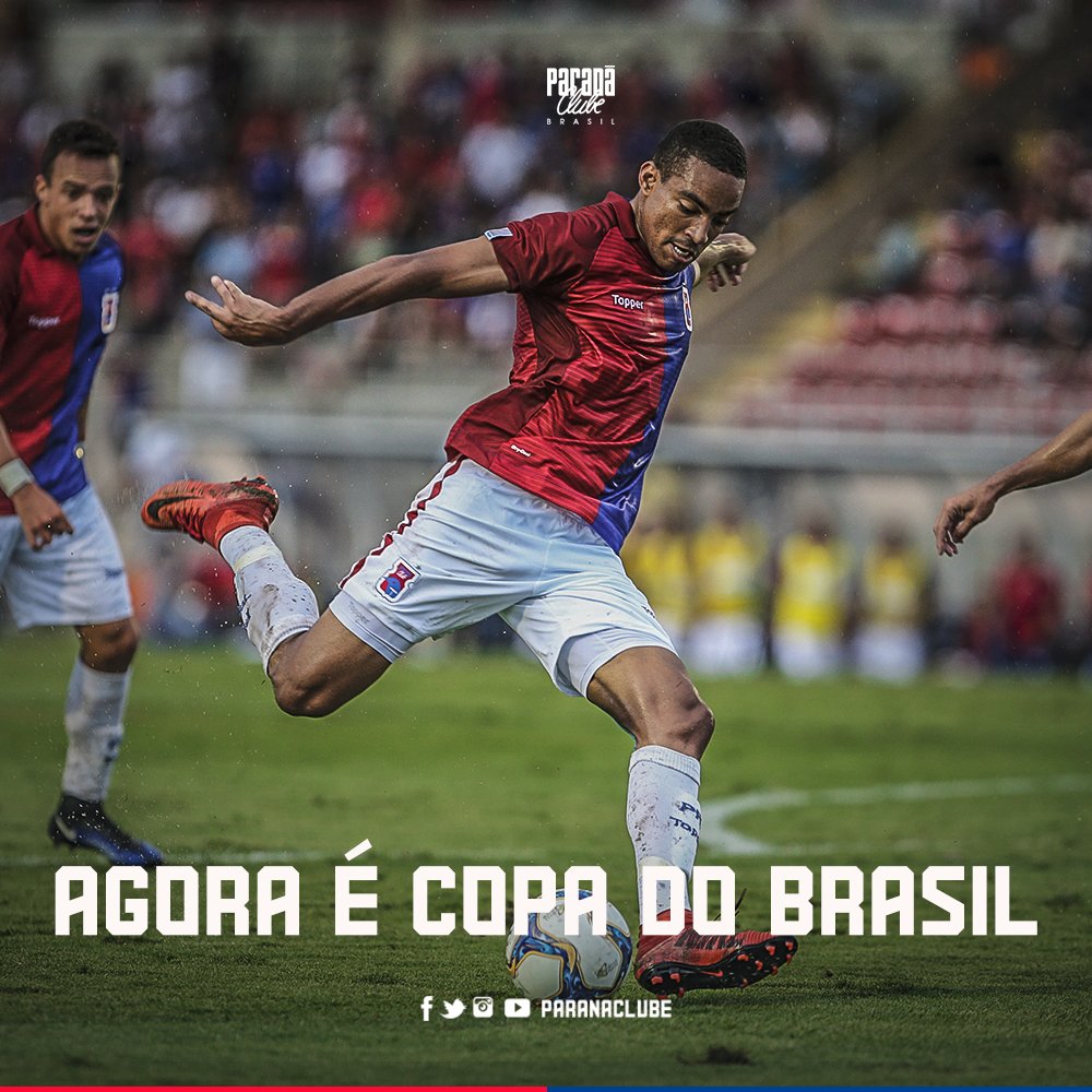 ParanaClube's tweet photo. Hora de virar a chave e focar na @CopadoBrasil. ⚽

Nesta quarta-feira enfrentamos o Itabaiana, na Arena Batistão, em Aracaju/SE, às 21h30.  A delegação Tricolor partiu para a capital do Sergipe nesta noite.

Queremos esta classificação! 🔴🔵

#CopaDoBrasil #PRaCimaDelesTricolor https://t.co/2rendEMLDu