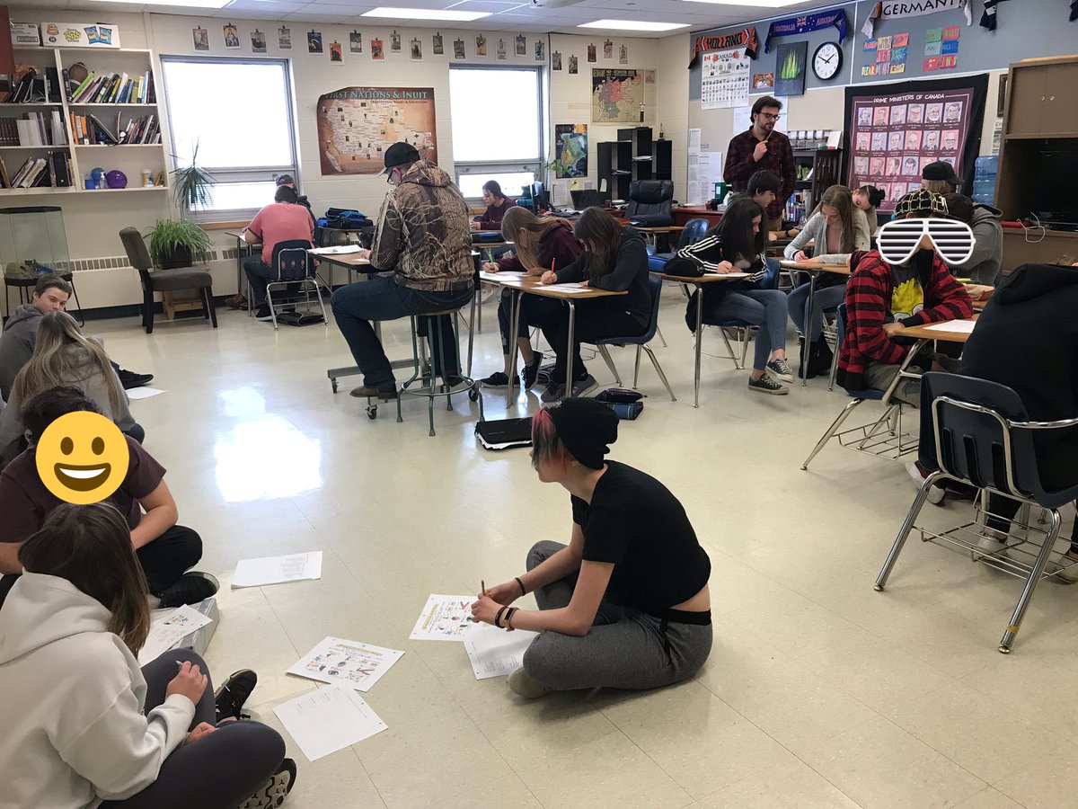 KelliWhite6's tweet photo. Exploring our ideas and connections to @gcouros Visual today in #innovation20acs class through conversations and wondering, “What characteristics are important to be successful in life?” #sidebysideacs #bigideas #groupsof3 https://t.co/yifxRfQF1F