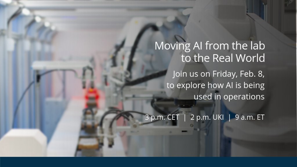 SAS_Cares's tweet photo. Join us on #SASChat February 8th as we explore how #AI is being used in operations @IlaniteKeijsers
#analyticssplatform https://t.co/lolkEUl29S