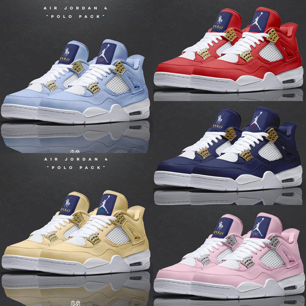 jordan 4 polo pack blue price Shop 