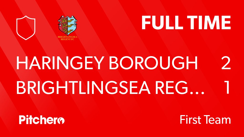 Brightlingseafc's tweet photo. FULL TIME: Haringey Borough 2 - 1 Brightlingsea Regent
#HARBRI #Pitchero
https://t.co/5Ii2q0lYnN https://t.co/xN3xCxnrAw