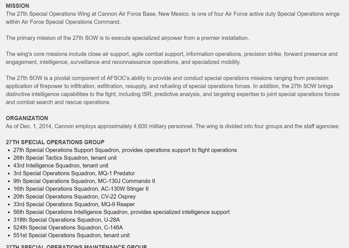27th special operations group