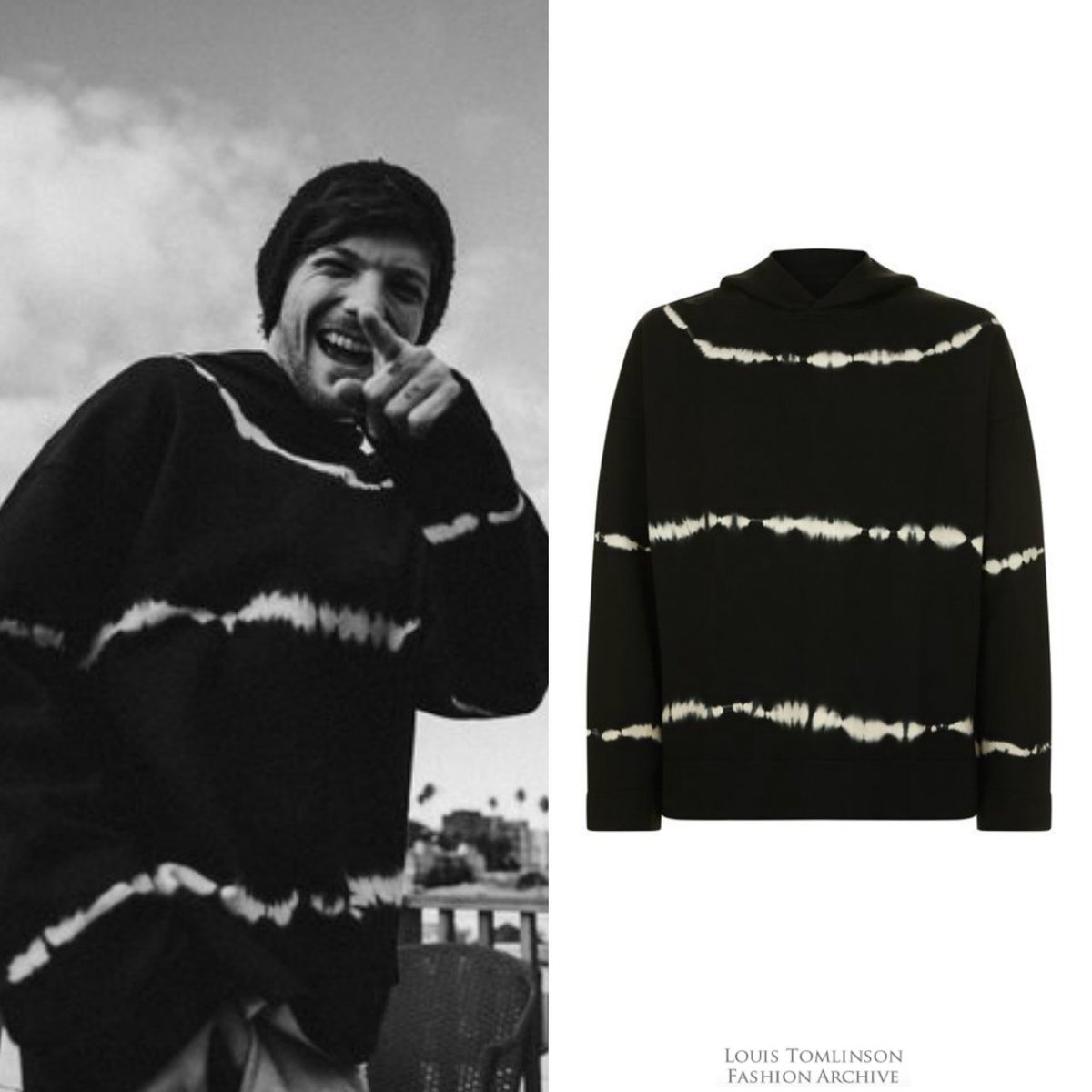 sandro tie dye sweatshirt