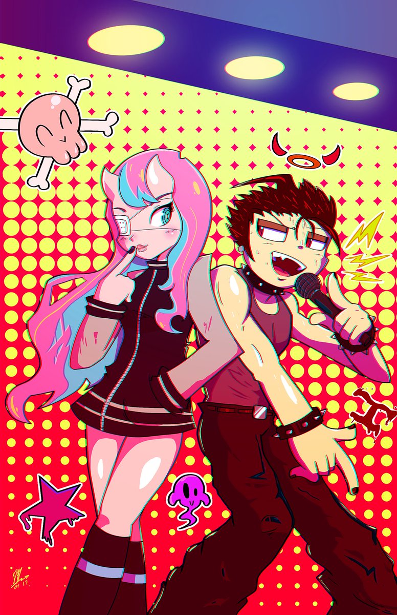 D91Live's tweet photo. "Punk Recognize Punk"
Tabbi ( @ree_emily ) gets to hang out with Dante while he rehearses for another Immunity tour. Rock'in! β π€π»π
#D91 #drawing #crossover #Dante #coldrespect #Tabbi #anarchydreamers #fanart #Illustration #sketchbookpro #photoshop #wacom #cintiq https://t.co/Cy0ZnJrzw0