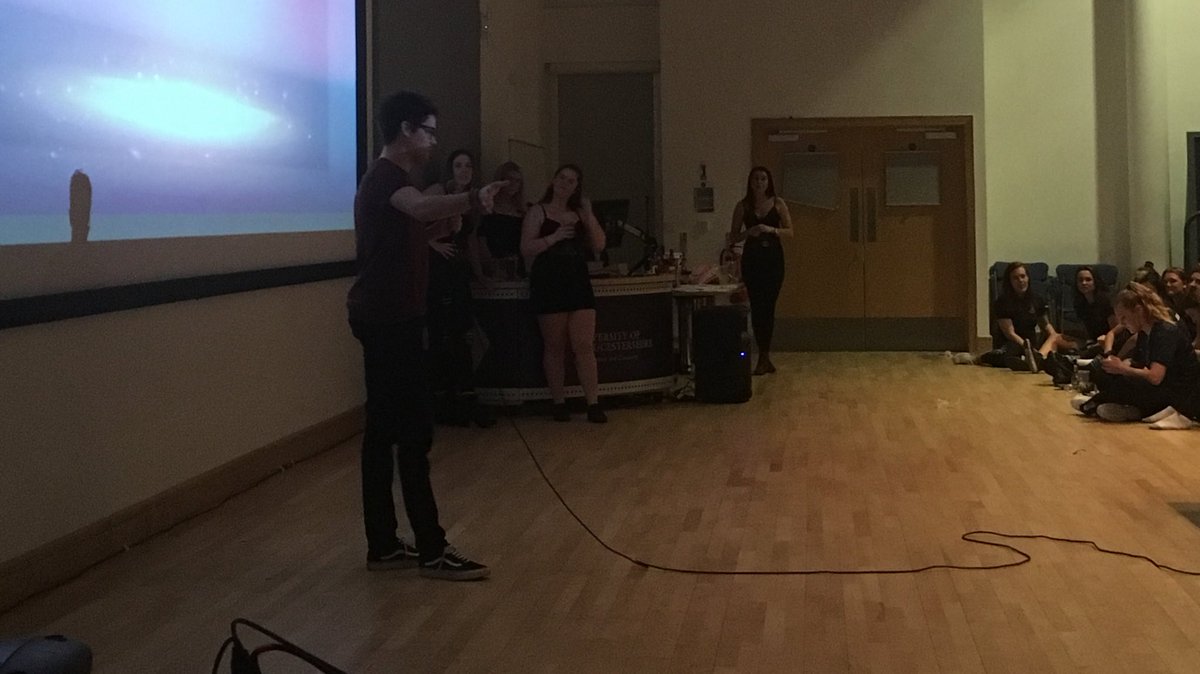 We’ve got a comedian up! 
Some terrible jokes coming from <a href="/UOGlacrosse/">UOG Lacrosse</a> 😂😂