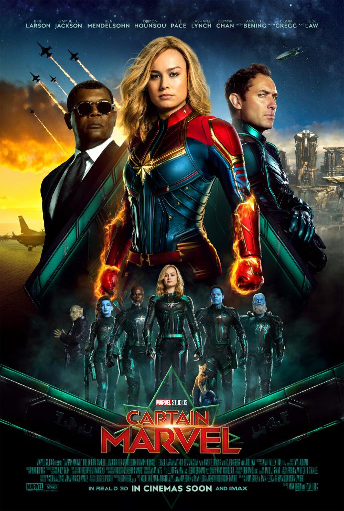 Captain Marvel on X: Here's the new international poster for