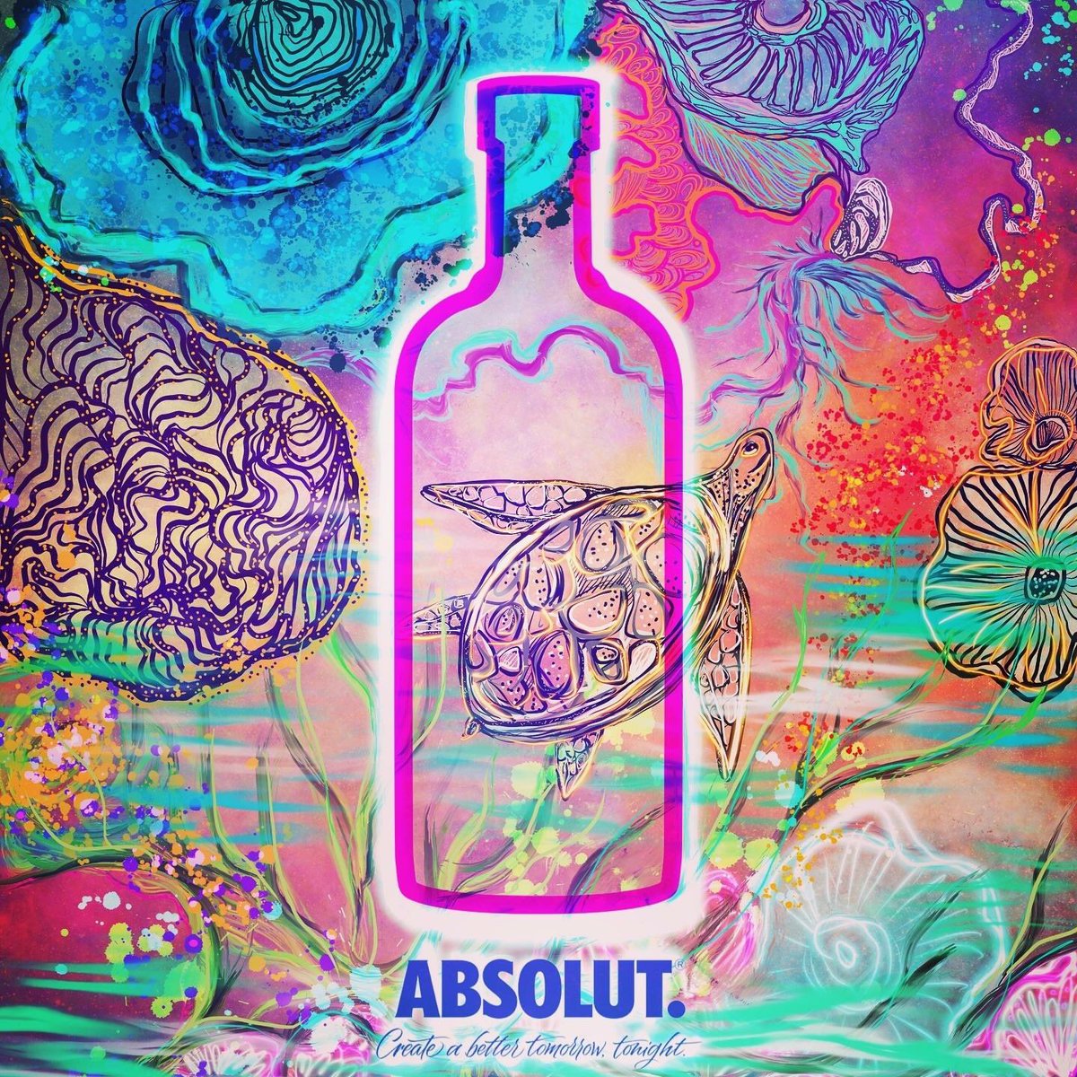 PujaNagi's tweet photo. #absolutecreativecompetition #absolut  My entry for the Absolut Art Competition, #absolutcompetition #absolutart #absolutindia #absolutevodka @absolutindia @absolutvodka @absolut_art #procreate #illustration #contest #artcontest #motherearth #absolutvodka https://t.co/JmLFModpIM