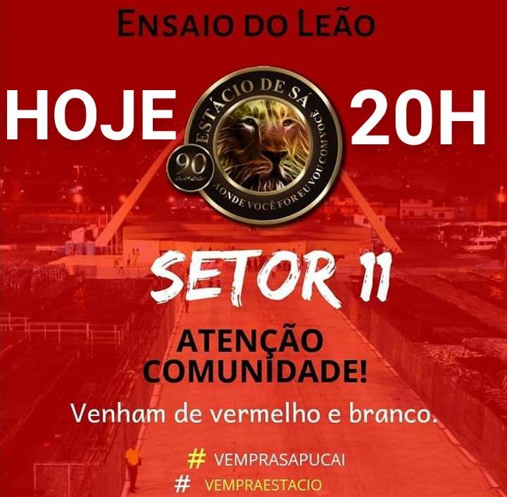 KABECADATIJUCA's tweet image. Hoje é dia de Estácio de Sá na Marquês de Sapucaí!!

#afequeemergedasaguas #BerçodoSamba #Carnaval2019