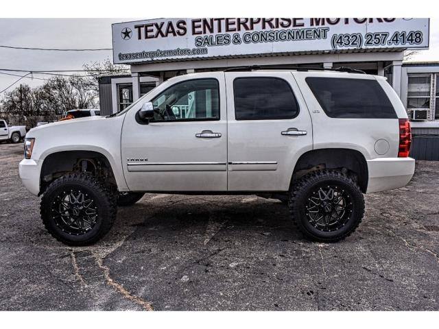 TexasEnterprise's tweet photo. Make a bold statement with the lifted 2012 Chevrolet Tahoe 1500 LTZ! Visit our website for more details: https://t.co/ql3U8e8Ygl https://t.co/OeKO0y8HSY