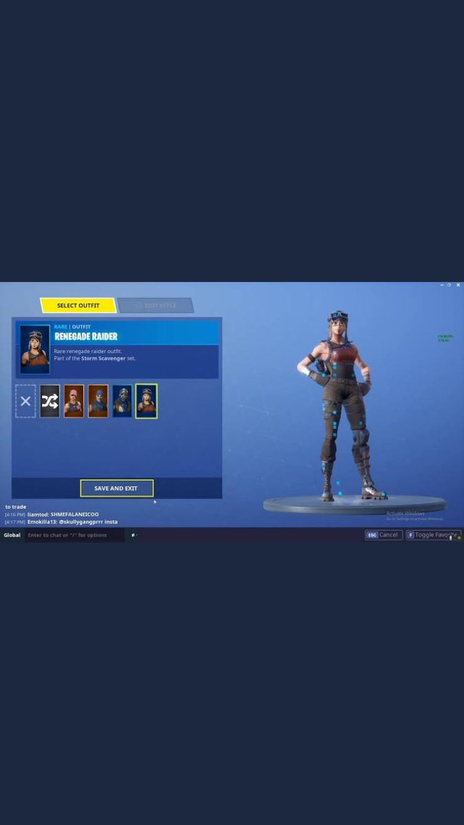 ydolinho's tweet image. Renegade Raider GiveAway 🤞🏻

Rules:
Like❤️
Rt🔁
Follow @jeaalouz 

5x Chance = Follow twitch.tv/xsamuhx 

Good Luck 💰🍀