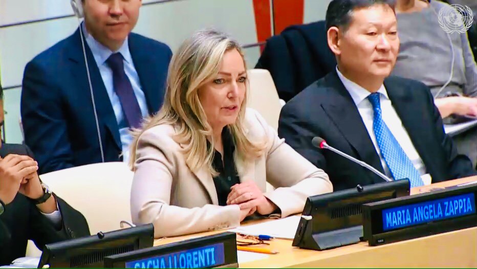 ItalyUN_NY's tweet photo. .@ #UNSCExit, #Italy underlined the important role the non-permanent elected members can play and recalled the 🇮🇹🇳🇱#UNSC #SplitTerm 2017-2018 as a positive experience to build upon to improve coordination https://t.co/eHm8lVYinw