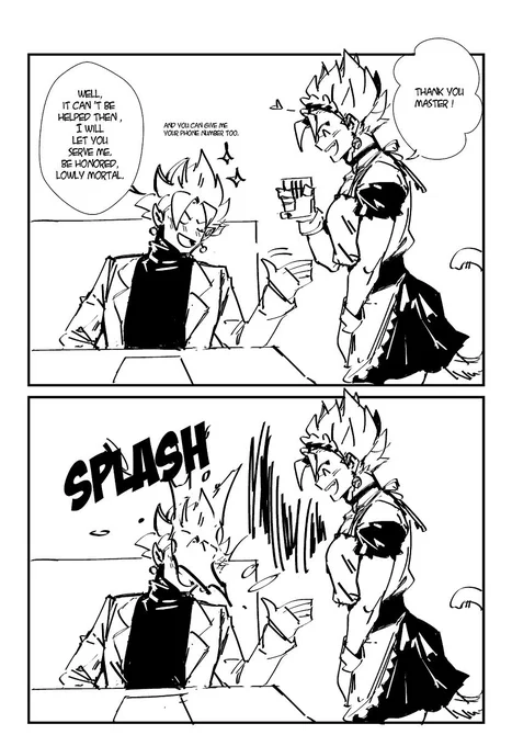 sorry for my bad English ! :'(
Re-upload
Daily life of a Saiyan maid 