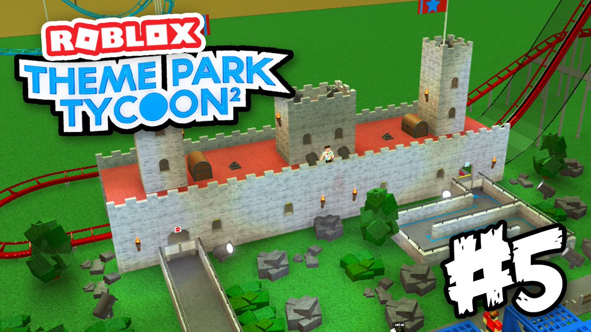 Seniac On Twitter Castle Coaster Roblox Theme Park Tycoon 2