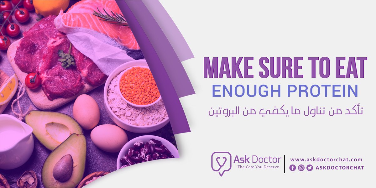 Askdoctorchat's tweet photo. Make Sure to Eat Enough Protein high protein intake can boost metabolism significantly, while making you feel so full that you automatically eat fewer calories.

Visit our website!
https://t.co/pkszAHW9q4

#doctor #connect #health #beauty #medical #healthcare #beautiful #love https://t.co/rxR6SyVTrY