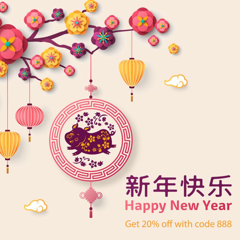 Happy Lunar New Year! 🎆🎇

Celebrate with Apollo the Lunar New Year with a site-wide discount of 20% off using the code 👉 888 at checkout. 

👉 buff.ly/2MT392U