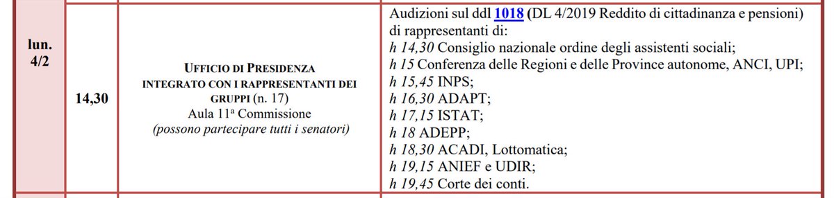 Oggi <a href="/adaptland/">ADAPTLAND</a> è stata in audizione al <a href="/SenatoStampa/">Senato Repubblica</a> con il direttore <a href="/SilviaSpattini/">Silvia Spattini</a> per presentare le nostre osservazioni su #RedditoDiCittadinza e #quota100. Prima di noi <a href="/INPS_it/">INPS</a>, dopo <a href="/istat_it/">Istat</a>. Un importante riconoscimento istituzionale di serietà e imparzialità