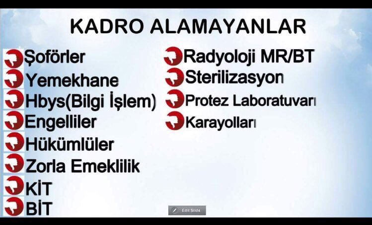 BelediyeTaeron1's tweet photo. #KadroAlamayanişçiler Bizler söz verilip kapsam dışında kalan işçileriz BİZLER BELEDİYE ŞİRKET İŞÇİLERİYİZ, Bizler KARAYOLLARI TAŞERONLARI, Bizler KİT, Bizler ŞOFÖRLER, Bizler HBYS hatta işsiz kalan JOKERLER ve %4 e Mahkum olan sözde KADROLULARIZ https://t.co/tzV44E9gds