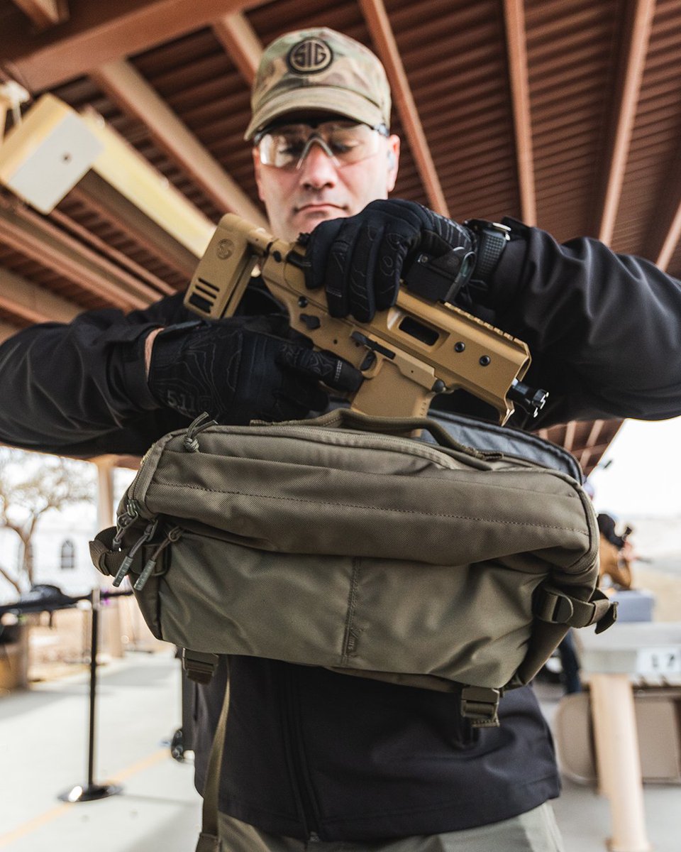 5.11 Tactical on X: How perfectly does the @sigsauerinc MPX Copperhead fit  in our new LV10 sling pack? We'd say pretty perfectly! Get your own LV10 at    / X