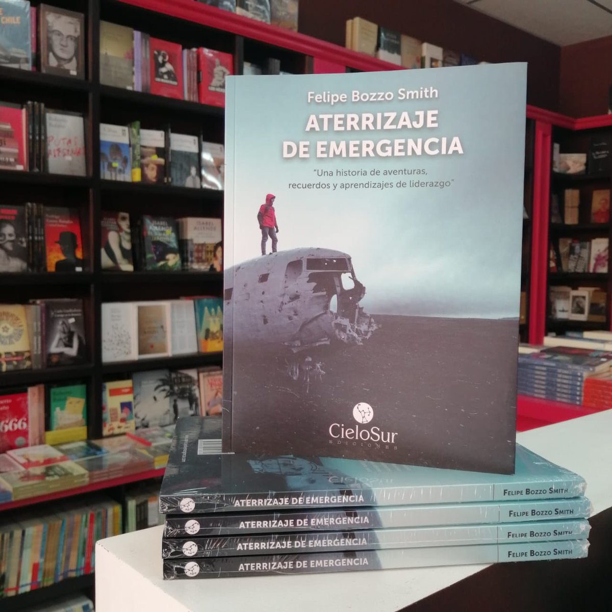 miralibroscl's tweet photo. Aterrizaje de emergencia, de @felipebozzo, disponible en @QueLeoTemuco ¡Te esperamos! https://t.co/YYlghbS6df