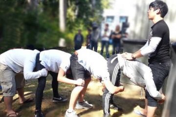 Como lo decías vosotros??? Por favor no me falléis...
-Churro, mediamanga, mangoterO.     RT

-Churro, mediamanga, mangoterA.      FAV