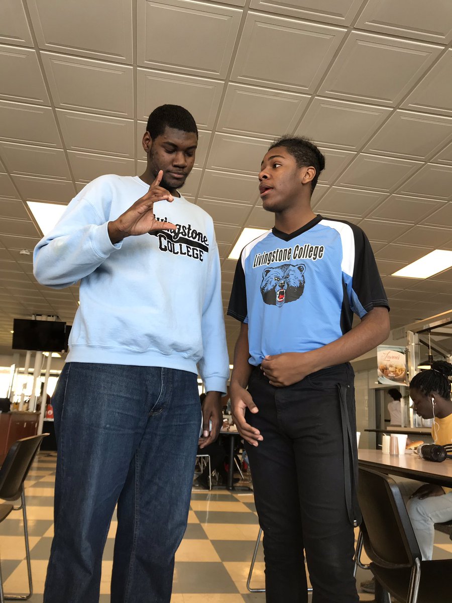 bluebearsga's tweet photo. #LCTakeOver #HBCUWalkingBillboard
@Livingstone1879 SGA PRESIDENT and MR Sophomore https://t.co/vX7TFt7XPb
