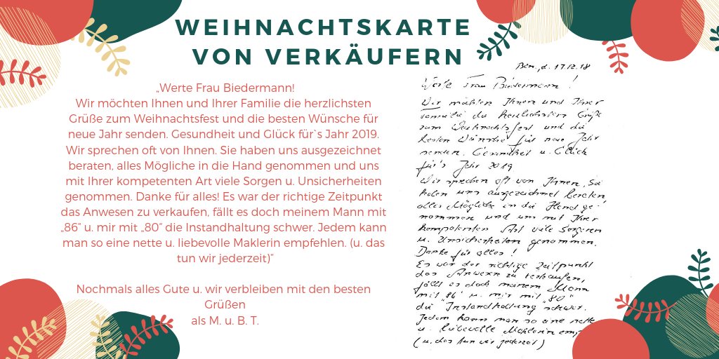 ✉️ Sooo nette Karte von Eigentümern bekommen ✉️ 
🎄 (Das muss ich einfach noch posten, obwohl wir schon 2019 haben) 🎄
Da macht das neue Jahr doch gleich viel mehr Spaß! 😜
Auf gutes Gelingen in den nächsten Monaten an alle! 👊