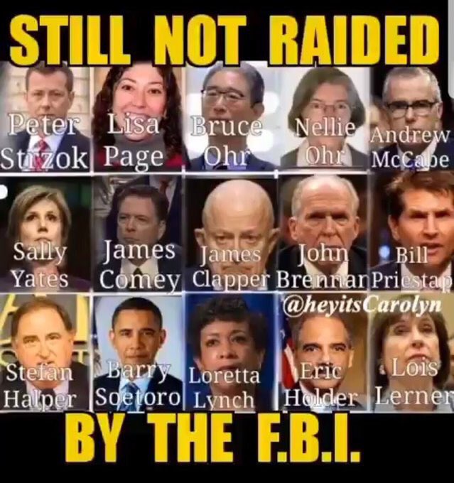 dmills3710's tweet photo. DOJ/FBI NOT Operating Under #EqualJusticeUnderLaw Motto⚖️
#FISAGate #SpyGate #ClintonEmailServerCoverUp #Benghazi
#MuellerGate #FlynnEntrapmentGate #RussiaCollusionGate &
Many More 🦅🦅🦅
@POTUS @freedomcaucus @GenFlynn @gatewaypundit https://t.co/9TNH7dY6Qc