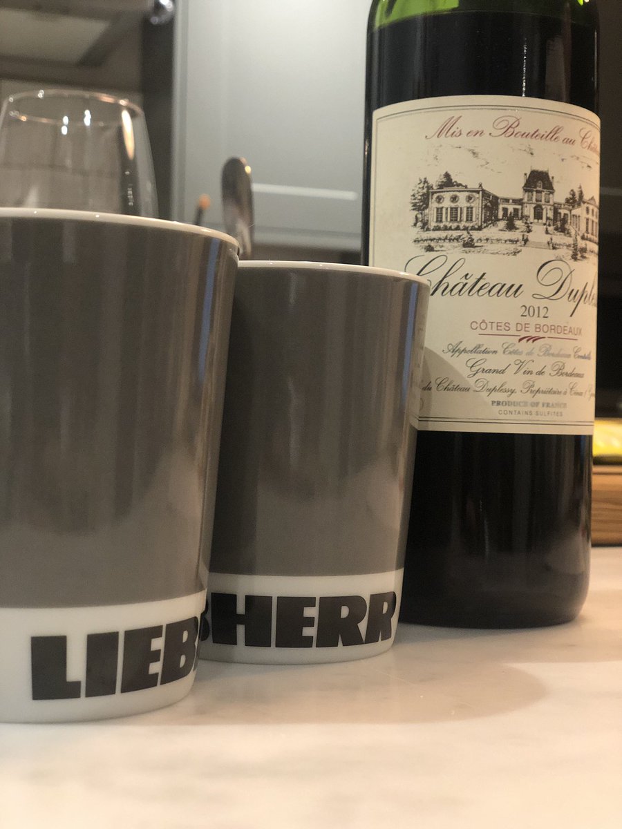 Thanks for the wine &amp; mugs <a href="/Liebherr_GB/">Liebherr GB</a>