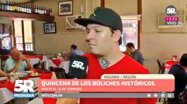 delftoledo's tweet photo. 👉📺En #5RMediodia nos dimos una vuelta por la #QuincenaDeLosBolichesHistoricos 🍲🍽 Hasta el 15/02 promociones y descuentos en bares y bodegones clásicos #rosarinos 🍻 @comedorbalcarce @barelriel @ElCairoRosario #Gorostarzu #LaMarina #ElResorte 🥘🍷 https://t.co/lk4JdsU2Di