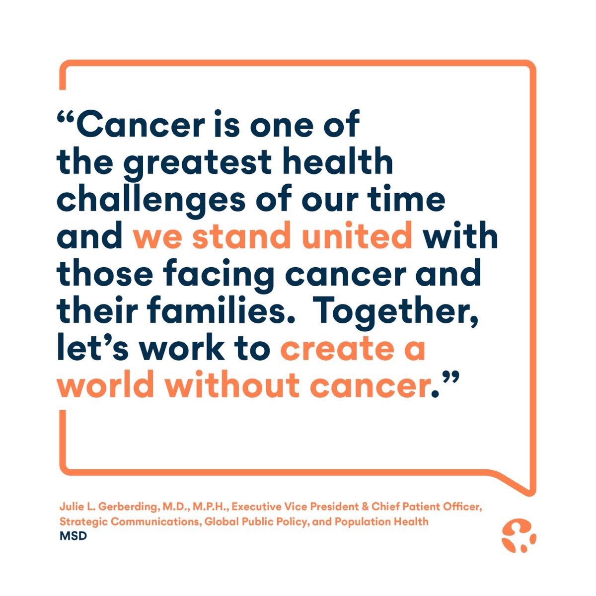 This is a great message to spread on #WorldCancerDay. It’s our continuing #mission to bring the revolutionary #brachytherapy products #RadioGel™ & #IsoPet® to #people and their #pets that will benefit greatly from their use. #CancerTreatment.  #CancerFreeWorld #CancerDay #tumor