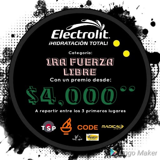 LigaCopaSquash's tweet photo. ¡¡¡ Hey buen dia amigos(as) les presentamos las diferentes categorías con su bolsa monetaria c/u !!! 

INSCRIBANSE ahora mismo, no se pierdan está nueva experiencia recreativa y competitiva de jugar Squash
@Electrolit @codejalisco @RadicalSportMex #TSP @adriana_fdz #LigaJalSquash https://t.co/LXLR1zn5Lx