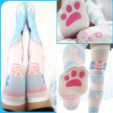 "Oh boy! My new socks came in! I cant wait to wear them a-"

He froze as he looked at his socks then down at his cast. 

...

Welp. Now he is crying.