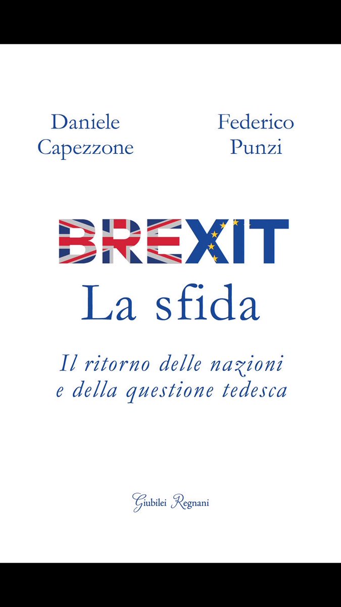 Capezzone's tweet photo. +ECCO L’EBOOK (NUOVA EDIZIONE AGGIORNATA) #BREXITLASFIDA+
Qui il link per procurarselo. Un piacere presentarlo per @jimmomo e per me e per l’editore @francescogiub. Grazie agli autorevolissimi contributors🇮🇹🇬🇧 🇺🇸 Vi offriamo punti di vista originali 😉
https://t.co/PdgJA4XAK4 https://t.co/VdXzx0YTo3