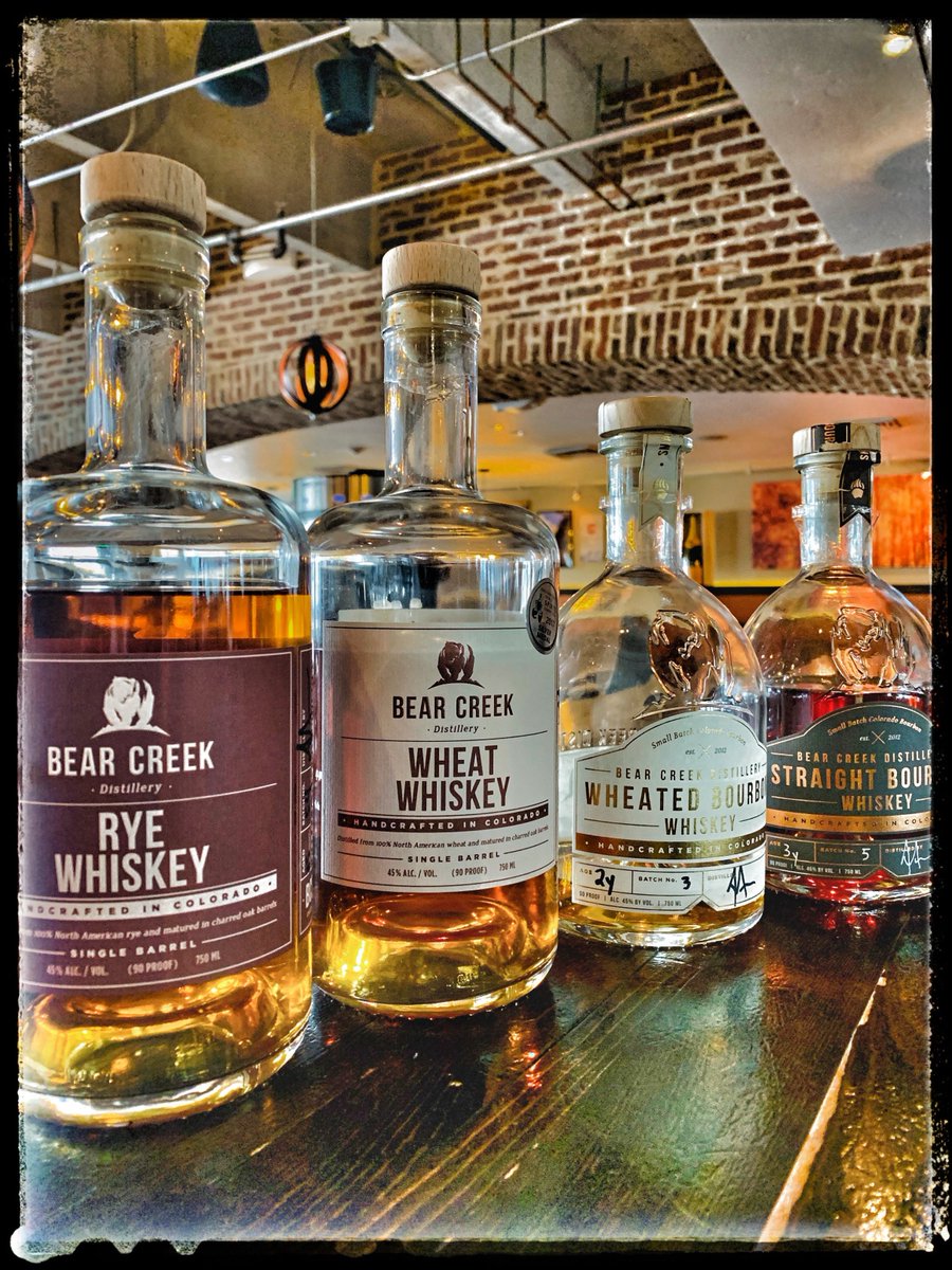 ColoradoRoom's tweet image. It’s a bear-y awesome day to come try some #whiskey or #bourbon from our friends @StillBearCreek #Distillery! 🐻🐻🐻