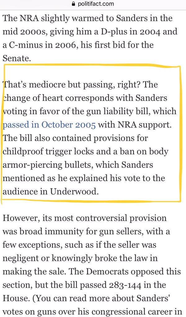 •Bernie Sanders co-founded the Congressional Progressive Caucus & chaired its first 8 years.•NAACP & NHLA (National Hispanic Leadership Agenda) have given Sanders 100% voting scores during his tenure in the Senate.•Bernie has D- from the NRA. /13