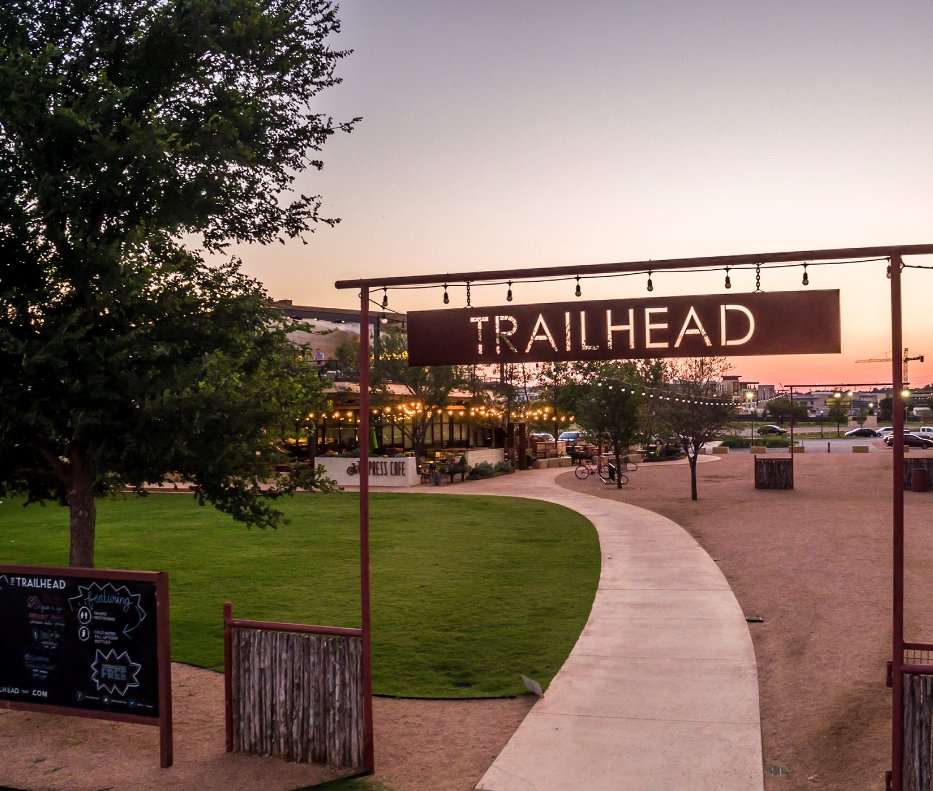 WorthResidences's tweet photo. 75 and sunny calls for time spent at The Trailhead. ☀️ Sip on a cocktail at @Press_Cafe_FWTX, join in for some group fitness or explore the connecting 40-miles of hike and bike trails, just a few miles away from @WorthResidences. 

#FortWorth | #TrinityTrails | #TheWorth https://t.co/8KyGbybTZO