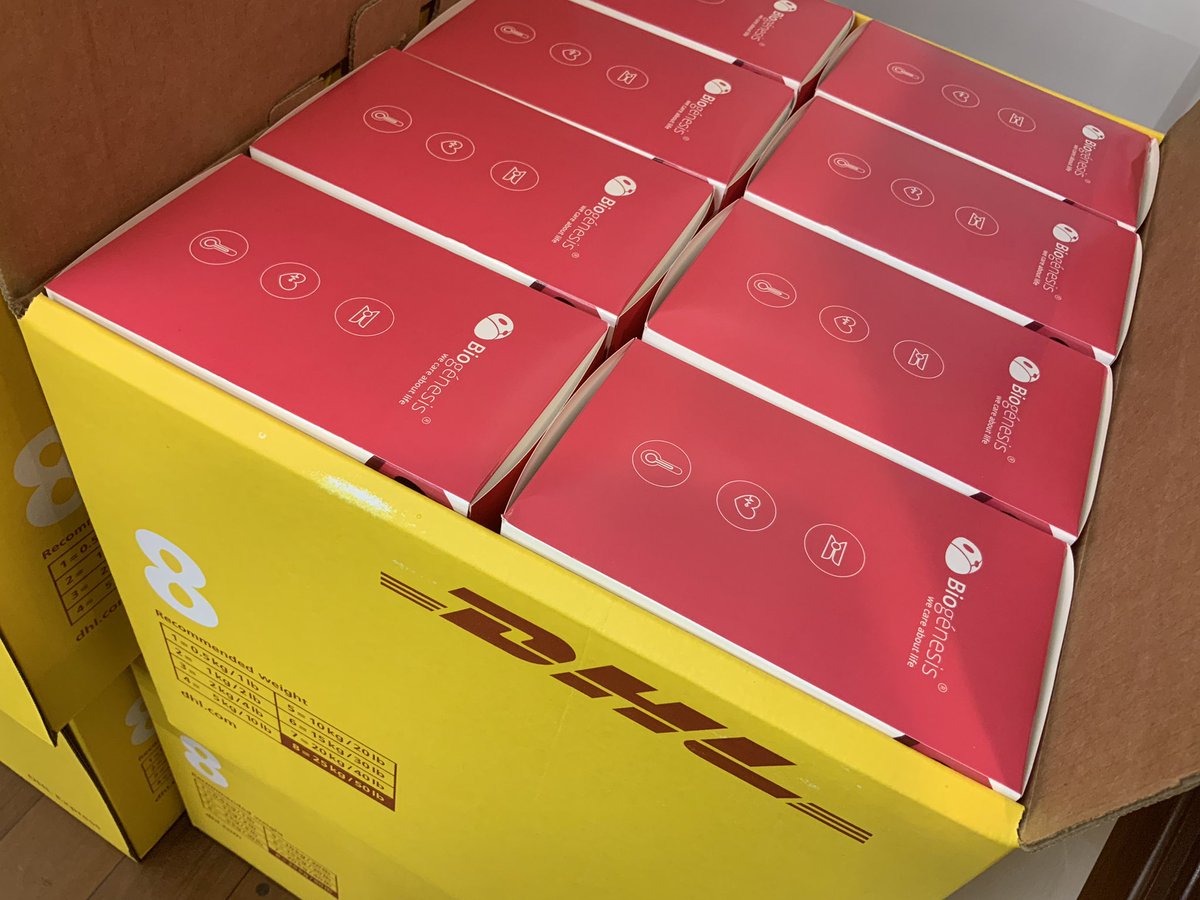 BiogenesisOK's tweet photo. Hace 15 años confiamos en la empresa número 1 de Courier del mundo. BIOGENESIS+DHL https://t.co/vKxKxWCr0P