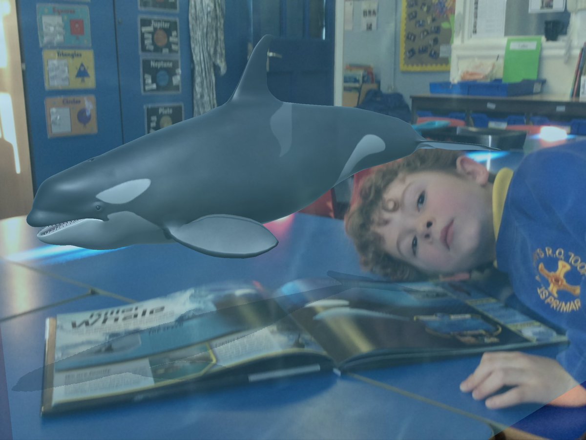 Used augmented reality apps and books to bring ‘Animals’ topic to life with Year 1 pupils at <a href="/StAlbansRCPelaw/">StAlbansGateshead</a> (Gateshead) today. After using <a href="/zookazam/">zookazam</a> app and looking at fantastic AR books from @carltonbooks pupils were able to give some brilliant descriptions of the animals.