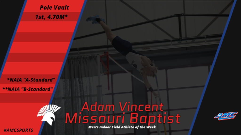 AMCSports's tweet photo. AMC Men's Indoor Track & Field Athletes of the Week - No. 2 (Feb. 4) #AMCMITF #AMCSPORTS
Release | https://t.co/gBVji4DI6D https://t.co/0GgobHxHBD