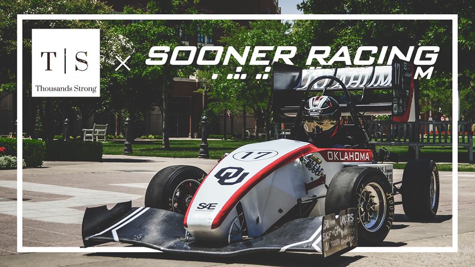 OUAME's tweet photo. Sooner Racing Team has officially launched their Thousands Strong Campaign! Click here to learn more: https://t.co/Y5oRyDvazZ https://t.co/CKBTD8zmX8
